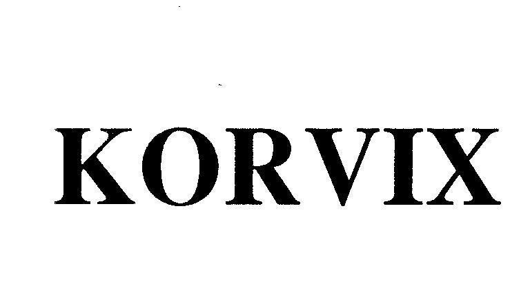 Mẫu nhãn hiệu KORVIX