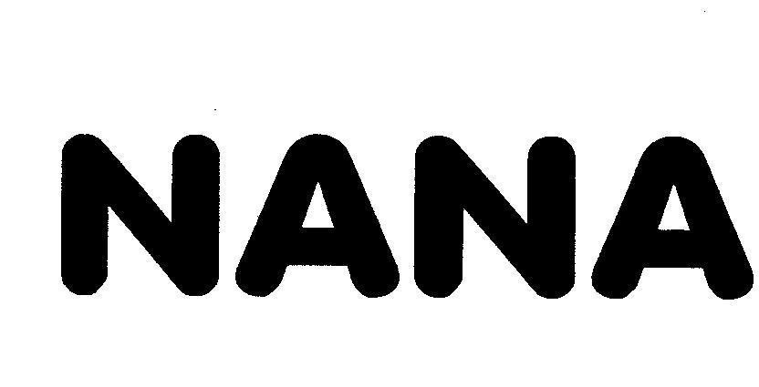 Mẫu nhãn hiệu NANA