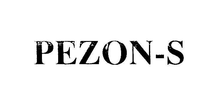 Mẫu nhãn hiệu PEZON-S