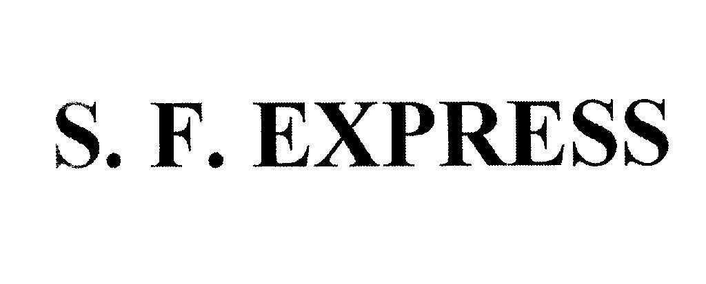 Mẫu nhãn hiệu S.F.EXPRESS