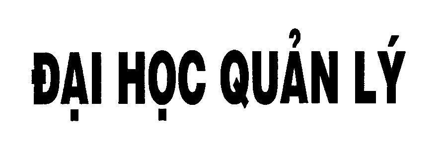 Mẫu nhãn hiệu Đại học quản lý