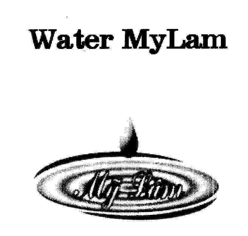 Mẫu nhãn hiệu Water MyLam Mỹ Lâm