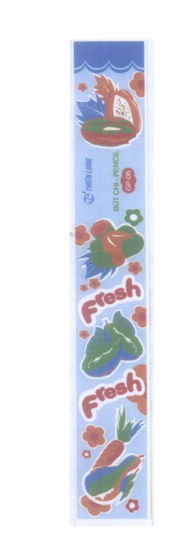 Mẫu nhãn hiệu THIÊN LONG TL Bút Chì-PENCIL Fresh GP-05