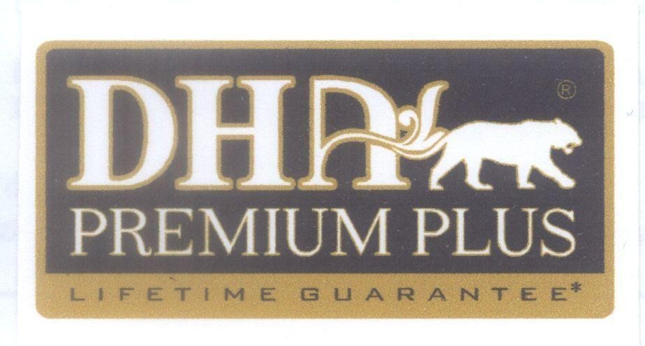 Mẫu nhãn hiệu DHA PREMIUM PLUS LIFETIME GUARANTEE