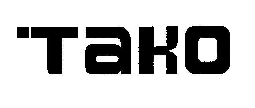 Mẫu nhãn hiệu Tako