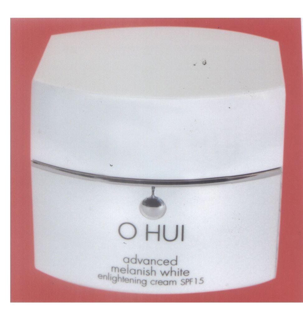 Mẫu nhãn hiệu OHUI advanced melanish white enlightening cream SPF 15