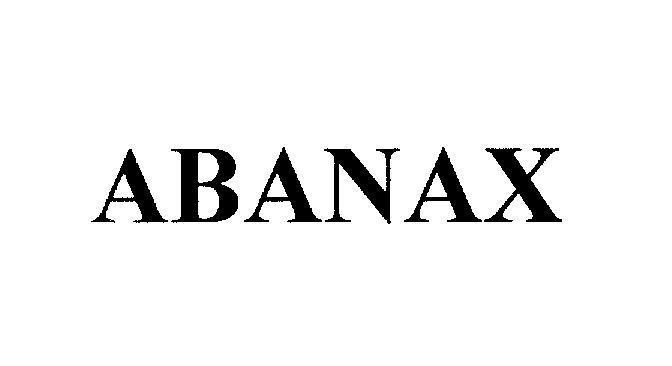 Mẫu nhãn hiệu ABANAX