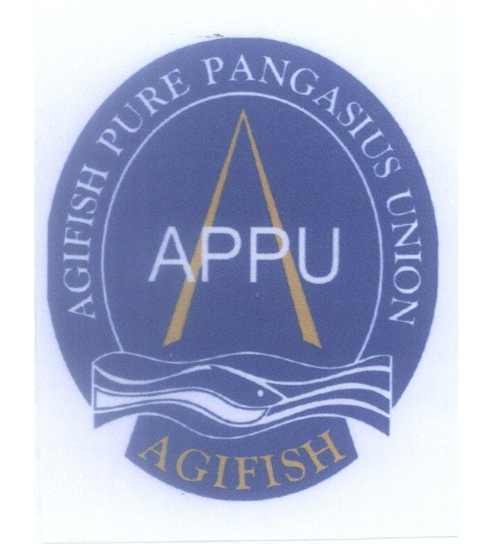 Mẫu nhãn hiệu APPU AGIFISH AGIFISH PURE PANGASIUS UNION