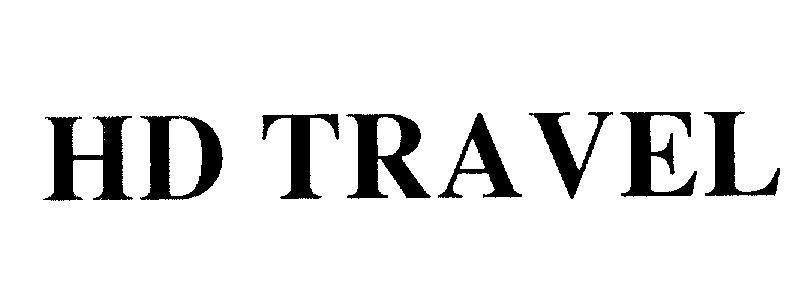 Mẫu nhãn hiệu HD TRAVEL