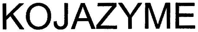Mẫu nhãn hiệu KOJAZYME