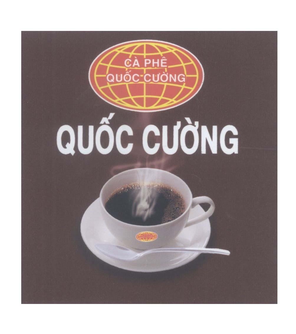 Mẫu nhãn hiệu Quốc Cường Cà Phê