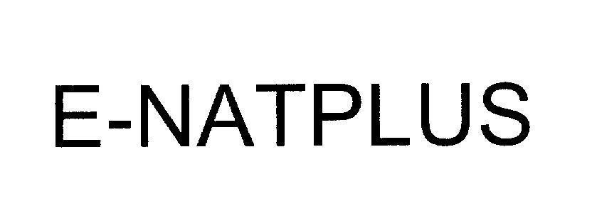 Mẫu nhãn hiệu E-NATPLUS