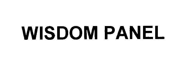 Mẫu nhãn hiệu WISDOM PANEL