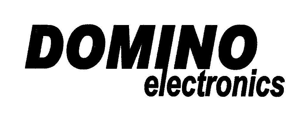 Mẫu nhãn hiệu DOMINO electronics