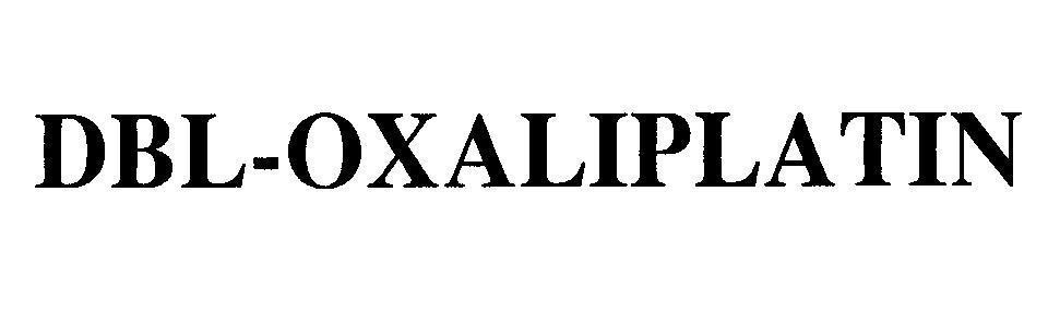 Mẫu nhãn hiệu DBL-OXALIPLATIN