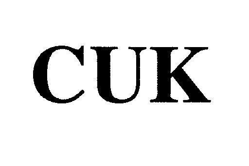 Mẫu nhãn hiệu CUK