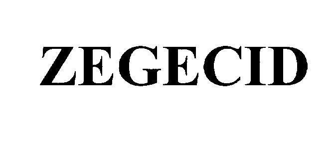 Mẫu nhãn hiệu ZEGECID