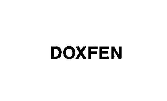 Mẫu nhãn hiệu DOXFEN