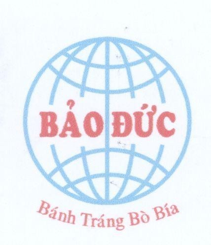 Mẫu nhãn hiệu Bảo Đức Bánh Tráng Bò Bía
