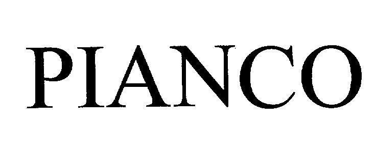 Mẫu nhãn hiệu PIANCO
