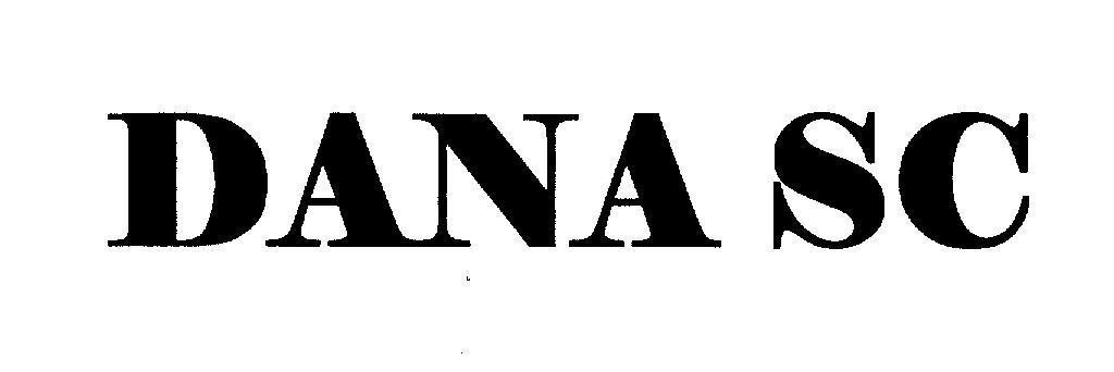 Mẫu nhãn hiệu DANA SC