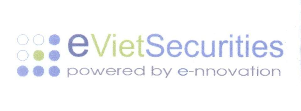 Mẫu nhãn hiệu eVietSecurities powered by e-nnovation