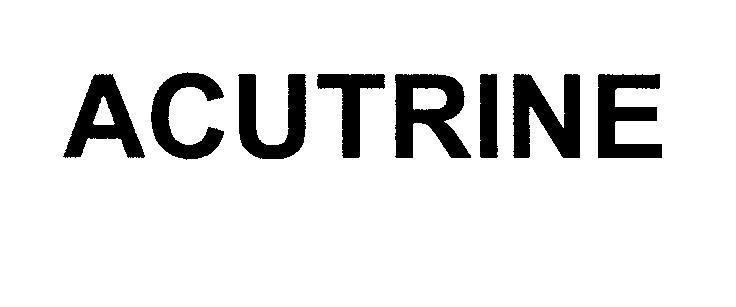 Mẫu nhãn hiệu ACUTRINE