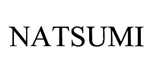 Mẫu nhãn hiệu NATSUMI