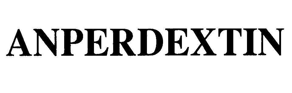 Mẫu nhãn hiệu ANPERDEXTIN