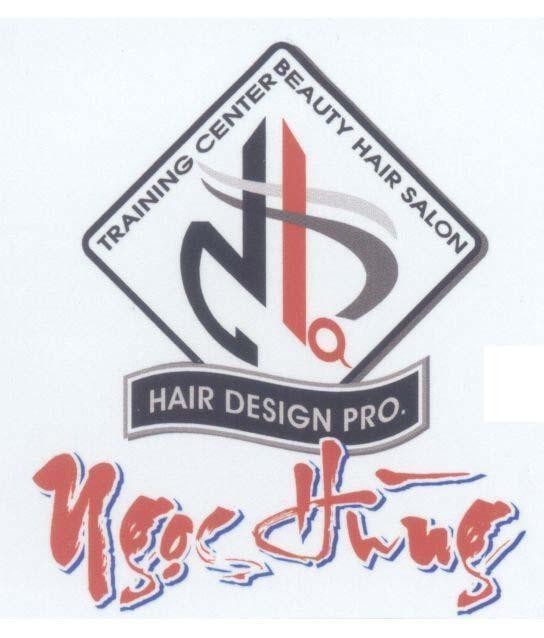 Mẫu nhãn hiệu NH Ngọc Hùng TRAINING CENTER BEAUTY HAIR SALON HAIR DESIGN PRO.