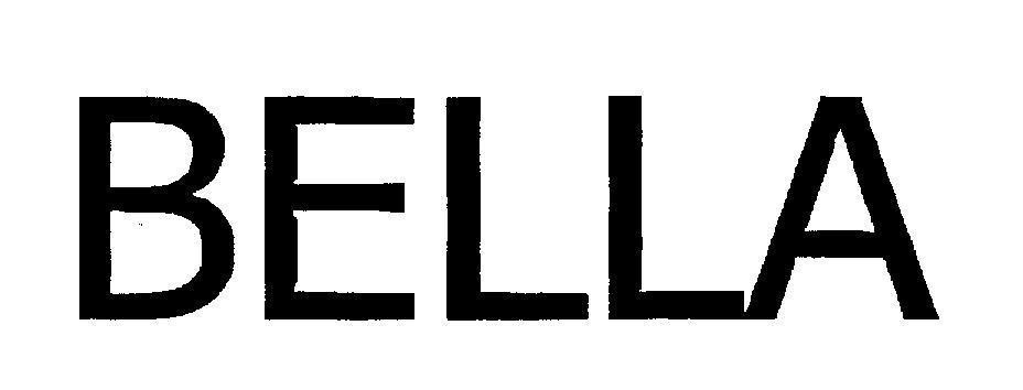 Mẫu nhãn hiệu BELLA