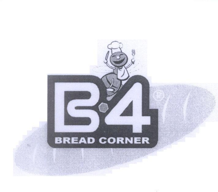 Mẫu nhãn hiệu B 4 BREAD CORNER