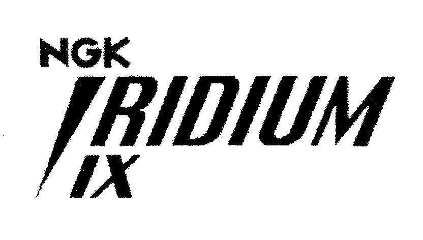 Mẫu nhãn hiệu NGK I IRIDIUM IX