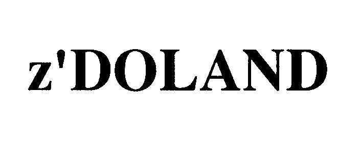 Mẫu nhãn hiệu z'DOLAND