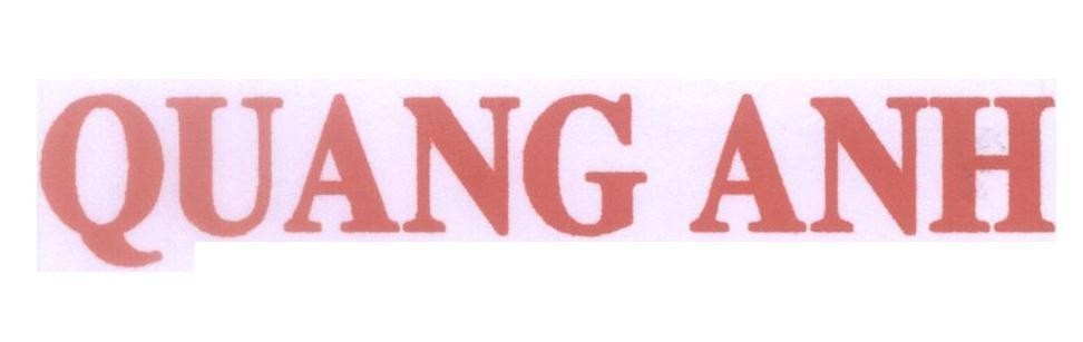 Mẫu nhãn hiệu QUANG ANH