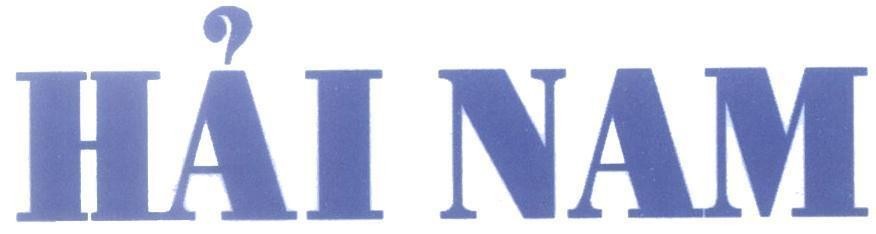Mẫu nhãn hiệu Hải Nam