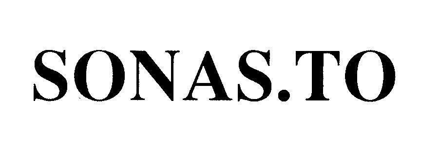 Mẫu nhãn hiệu SONAS.TO