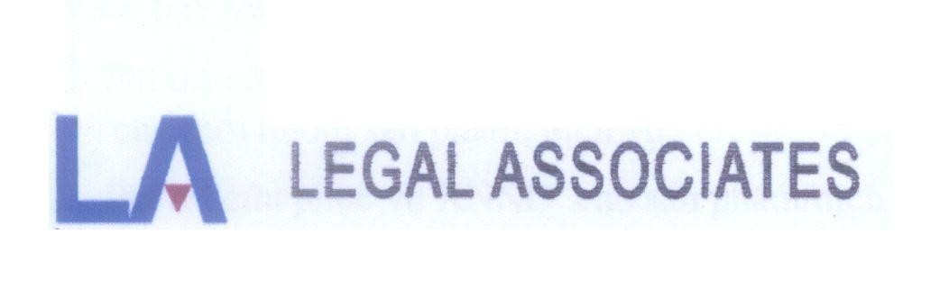 Mẫu nhãn hiệu LA LEGAL ASSOCIATES