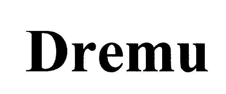 Mẫu nhãn hiệu Dremu