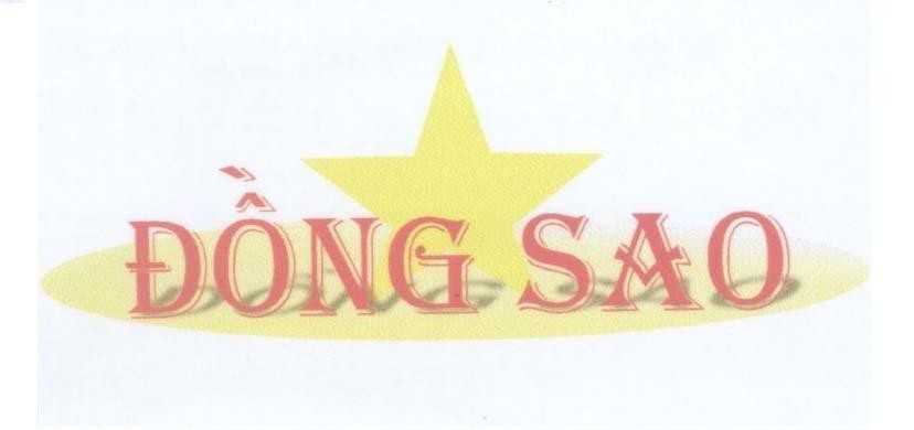 Mẫu nhãn hiệu Đồng Sao