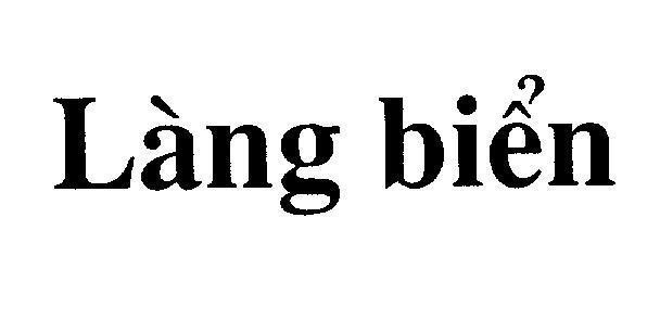 Mẫu nhãn hiệu Làng Biển