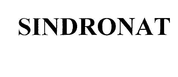 Mẫu nhãn hiệu SINDRONAT