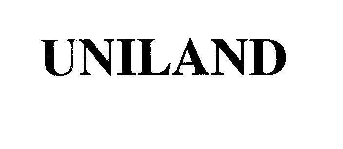 Mẫu nhãn hiệu UNILAND