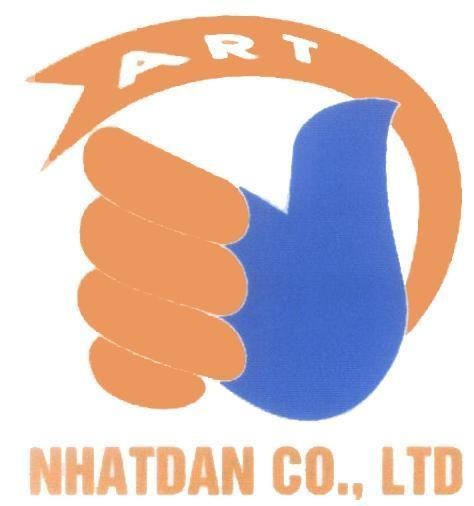 Mẫu nhãn hiệu ART NHATDAN CO., LTD