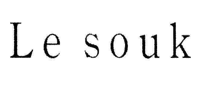 Mẫu nhãn hiệu Le souk