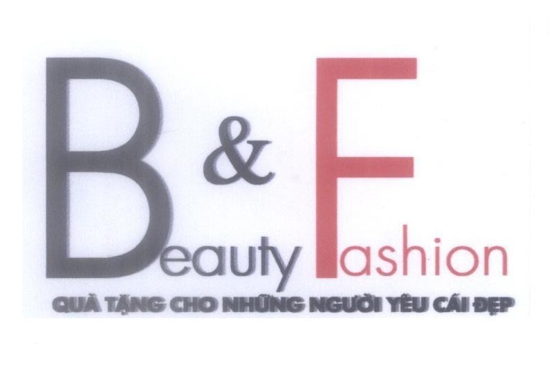 Mẫu nhãn hiệu Beauty & Fashion Quà Tặng Cho Những Người Yêu Cái Đẹp