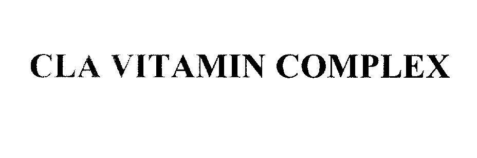 Mẫu nhãn hiệu CLA VITAMIN COMPLEX