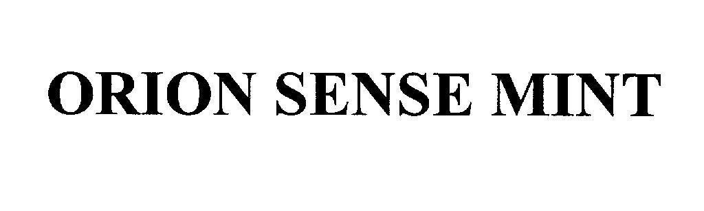 Mẫu nhãn hiệu ORION SENSE MINT