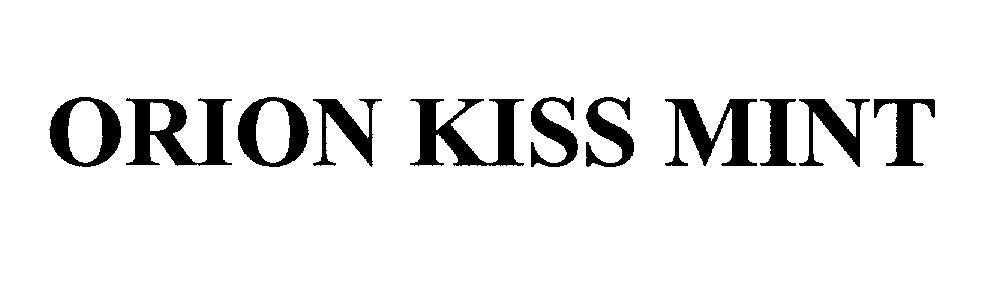 Mẫu nhãn hiệu ORION KISS MINT