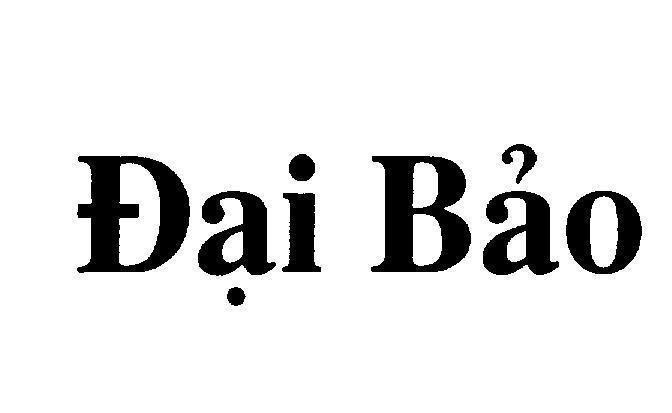 Mẫu nhãn hiệu Đại Bảo